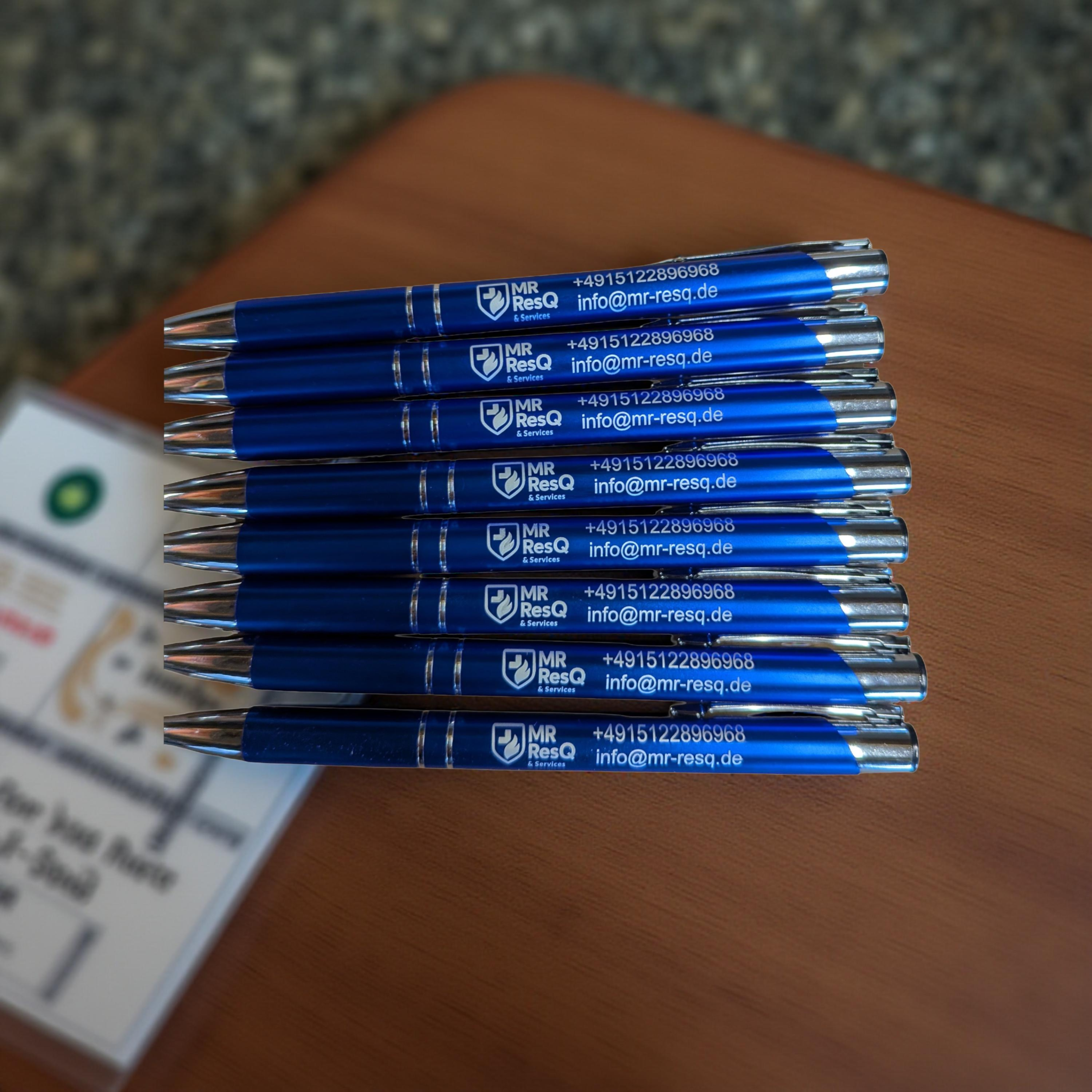 Lasergravierte Kugelschreiber